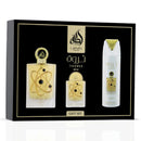 Tharwah Gold Eau de Parfum Conjunto de 3 pc